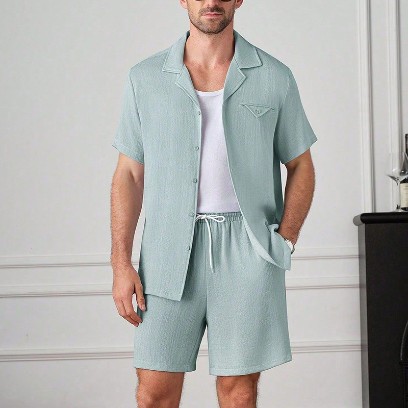Men'S Fashion For Summer 2026 - 2026 Summer Men's Casual Sports Solid