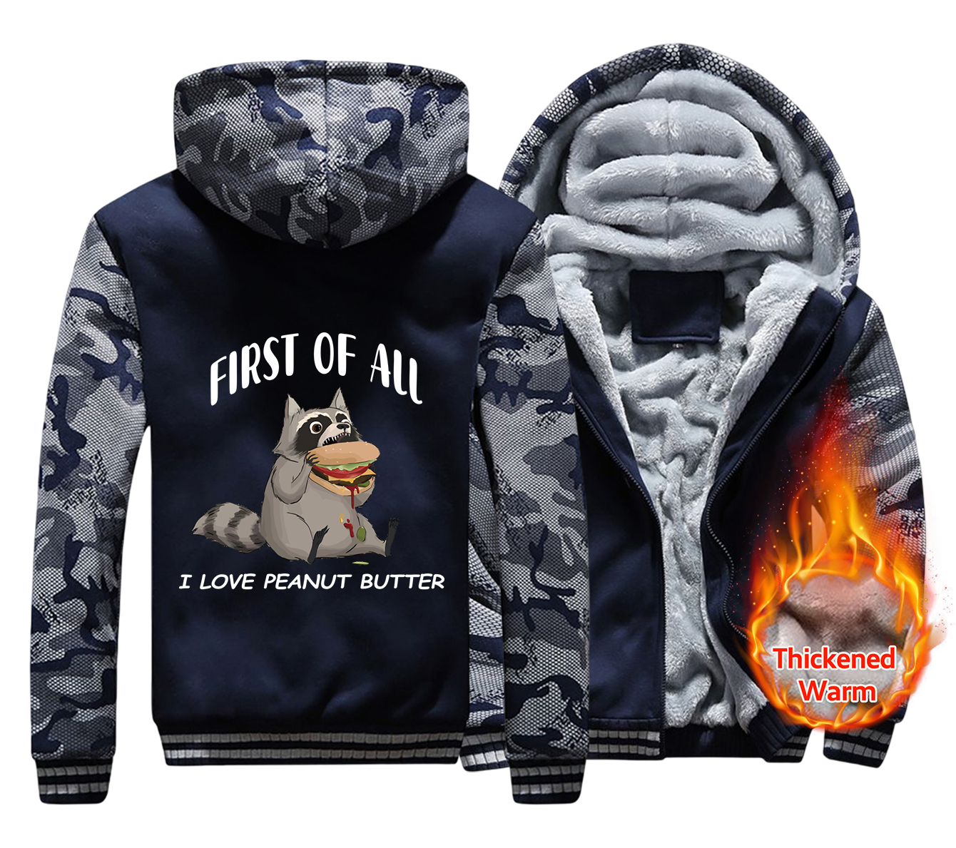 Men'S Fashion Hamburg - Raccoons Like To Eat Hamburgers Men's