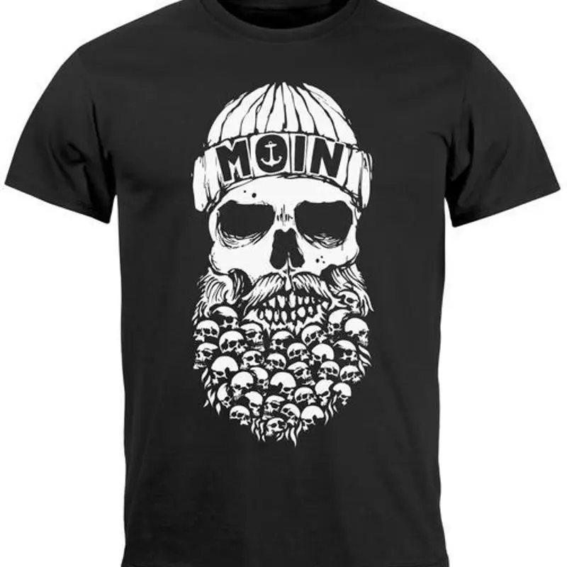 Men'S Fashion Hamburg - Mens Skull Nordic Moin Hamburg Dialect