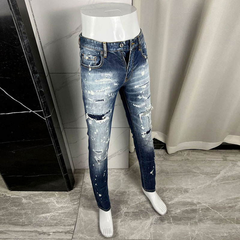 High StreetY2K Fashion New Men - Men'S Fashion Jeans บทวิจารณ์และราคา