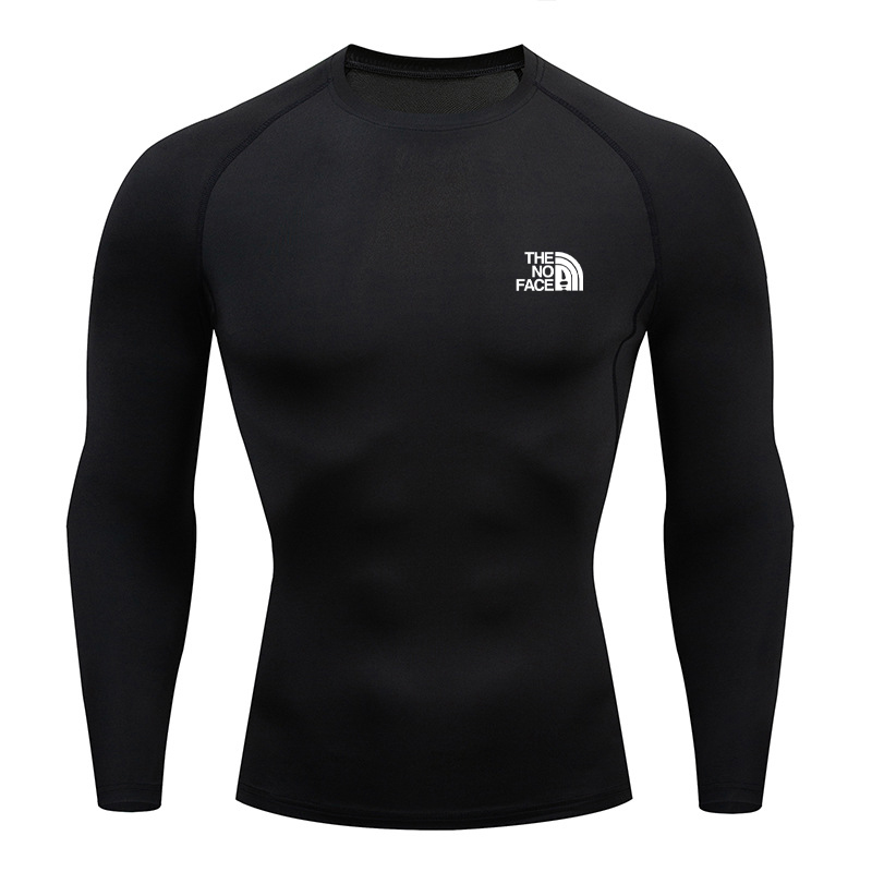 Men's long-sleeved compression - Compression Shirt Workout บทวิจารณ์และราคา