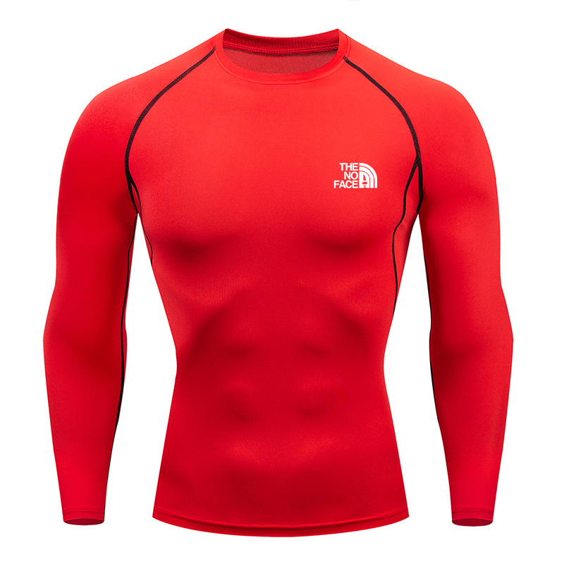 Men's long-sleeved compression - Compression Shirt Workout บทวิจารณ์และราคา