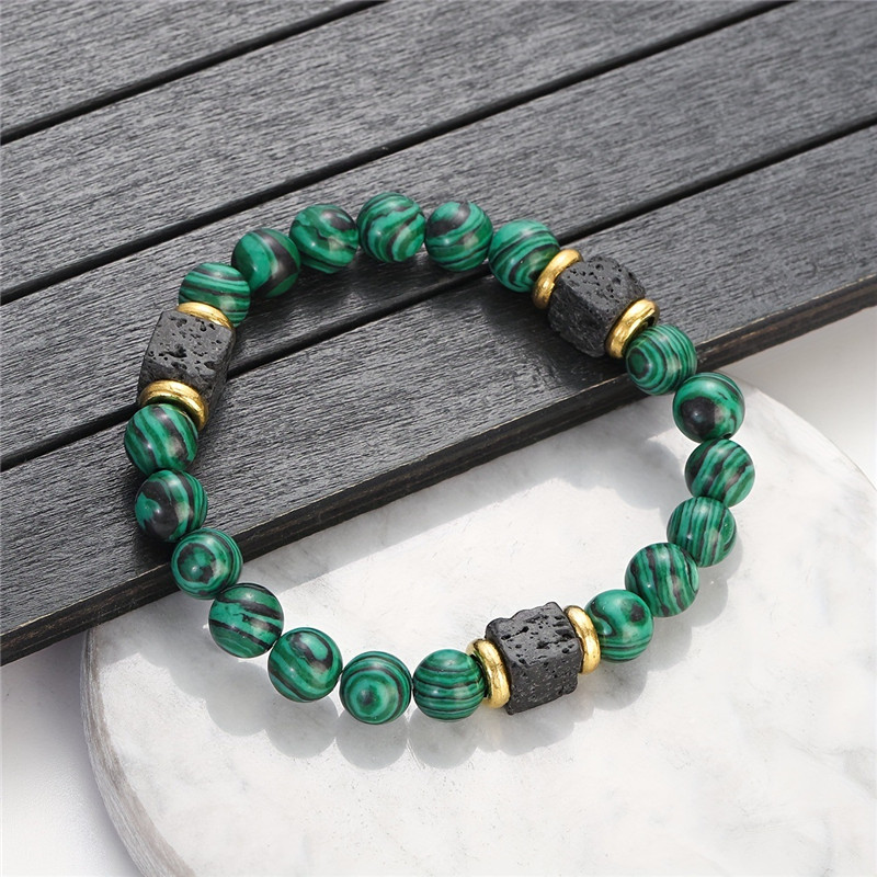 1pc New Malachite Bracelets Me - Mens Fashion Help บทวิจารณ์และราคา