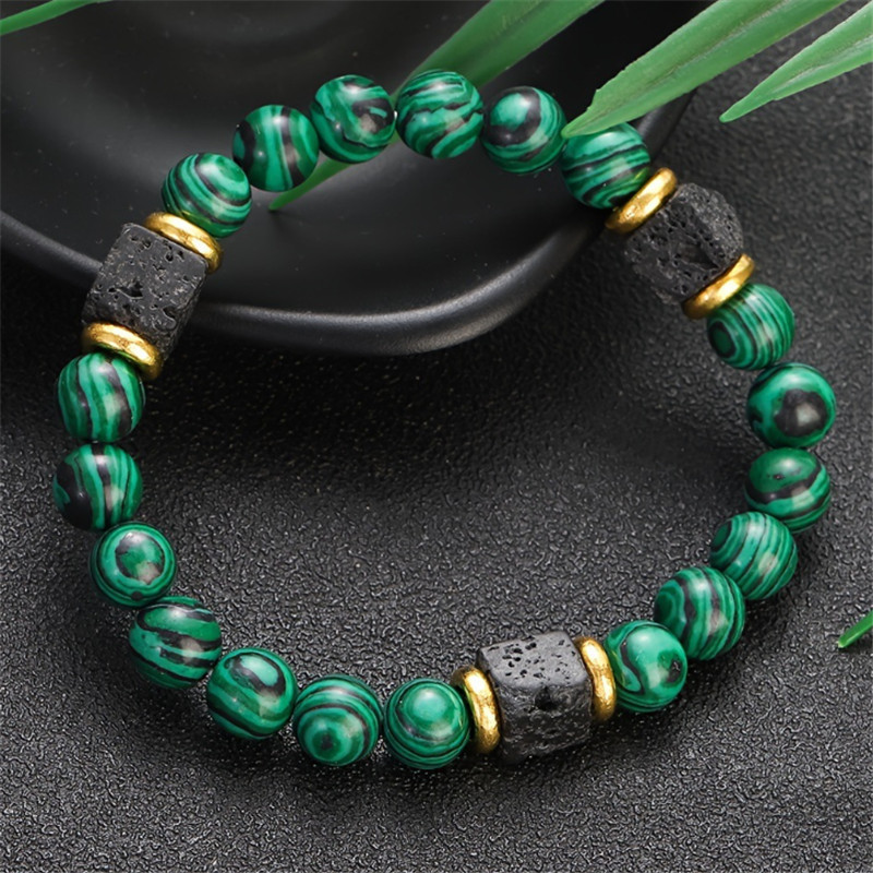 1pc New Malachite Bracelets Me - Mens Fashion Help บทวิจารณ์และราคา
