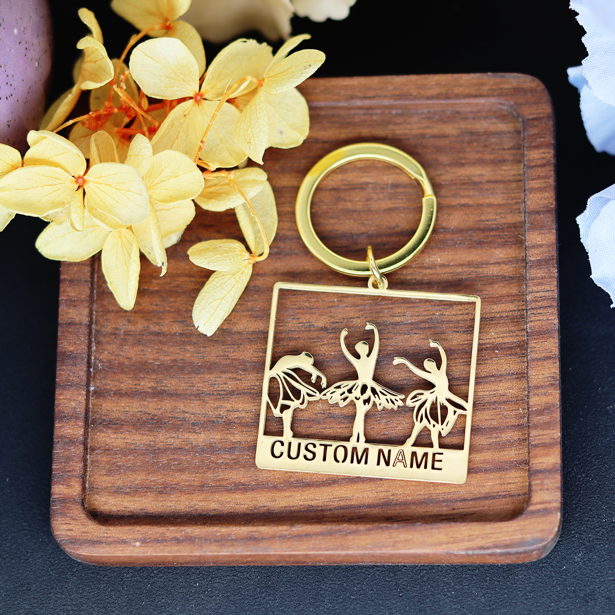 QIAMNI Custom I Love Dance Bal - Men'S Fashion Gold Chain บทวิจารณ์และราคา