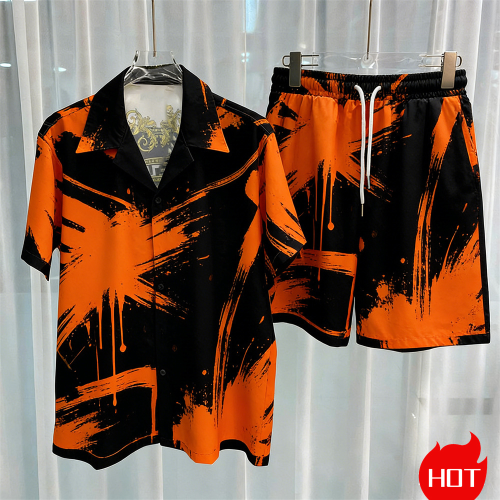 Digital printed men's set fash - Quality Men'S Fashion บทวิจารณ์และราคา