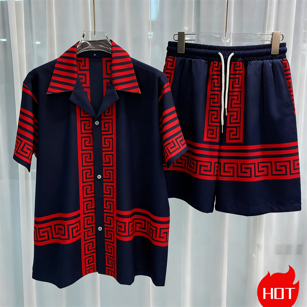 Digital printed men's set fash - Quality Men'S Fashion บทวิจารณ์และราคา