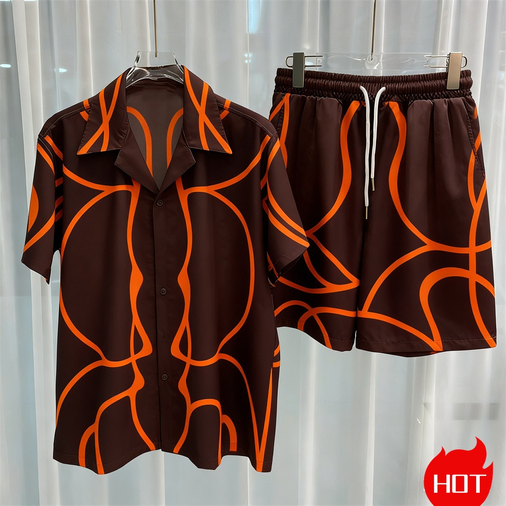 Digital printed men's set fash - Quality Men'S Fashion บทวิจารณ์และราคา