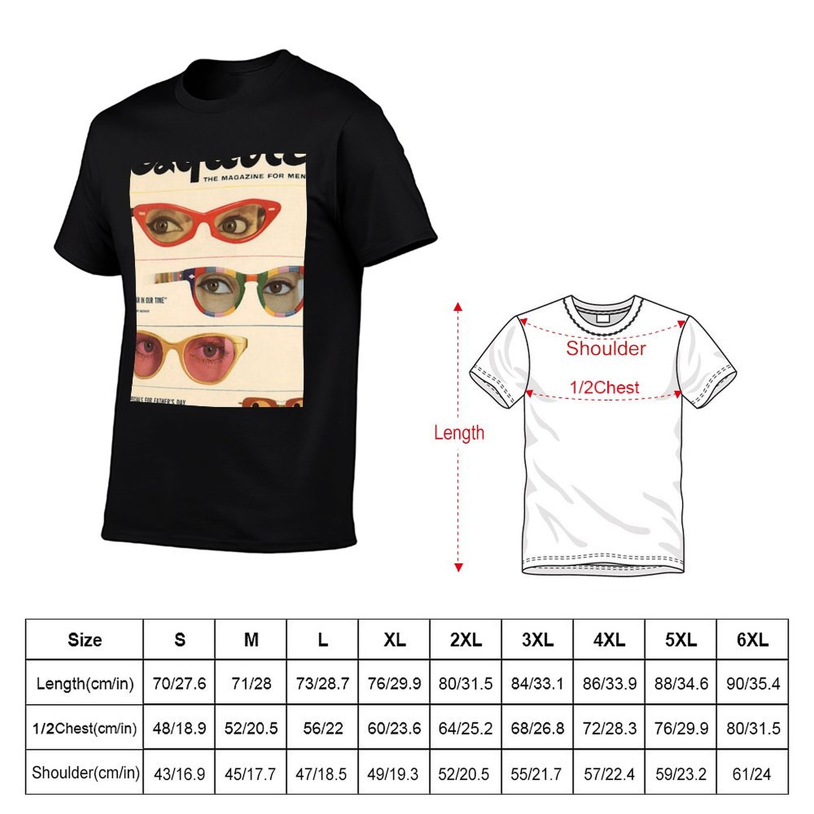 Esquire 1960s Magazine Sunglas - Men'S Fashion 1960S บทวิจารณ์และราคา