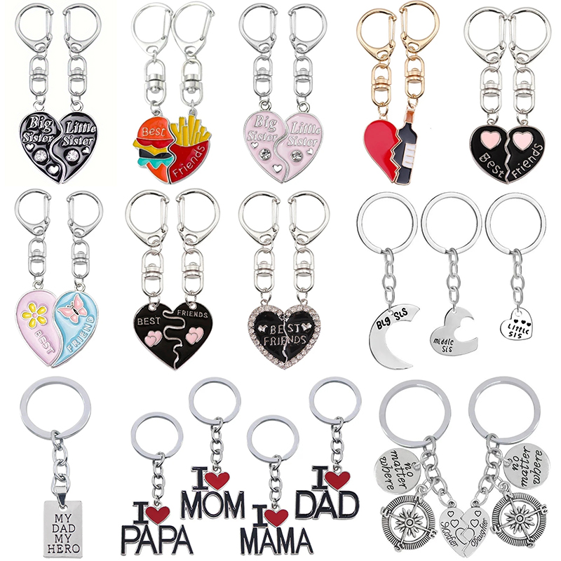 Cute Hamburg BFF Couple Keycha - Men'S Fashion Hamburg บทวิจารณ์และราคา