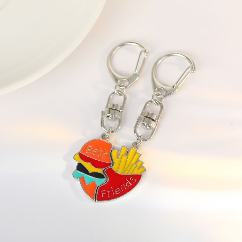 Cute Hamburg BFF Couple Keycha - Men'S Fashion Hamburg บทวิจารณ์และราคา
