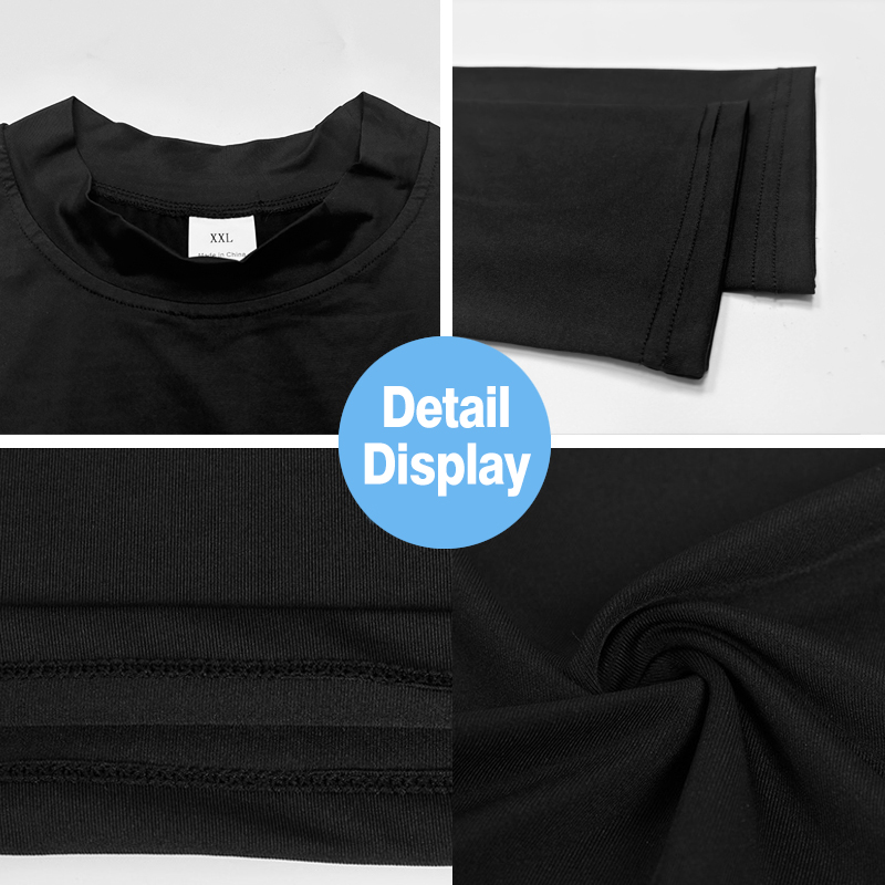 Men's Running Turtleneck Quick - Compression Shirt Workout บทวิจารณ์และราคา