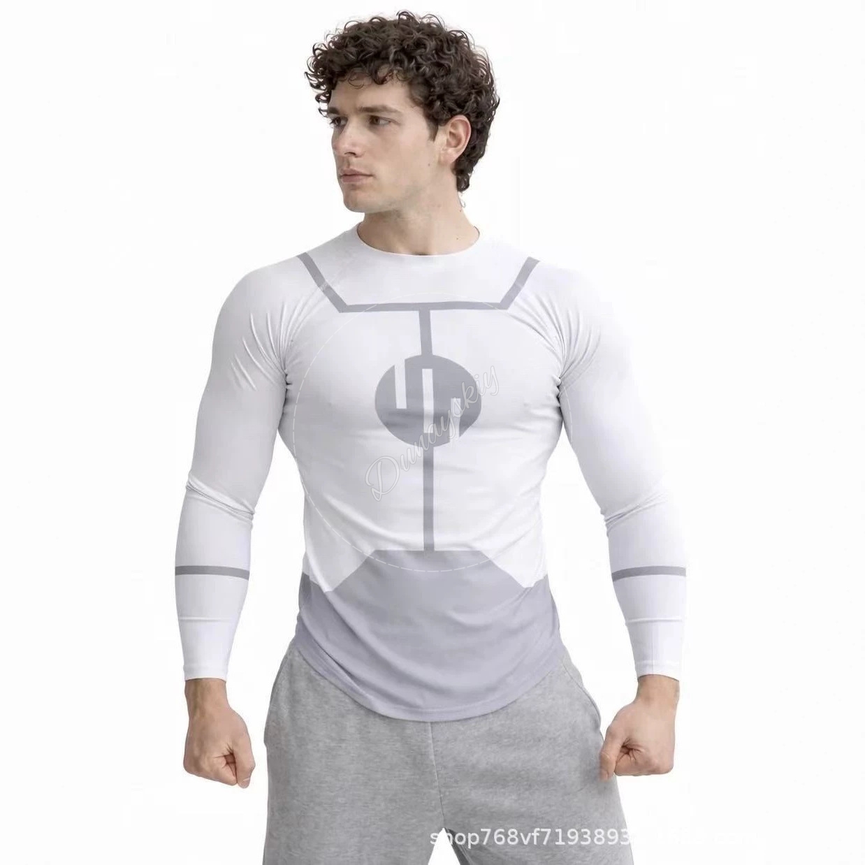 Invinciblee Viltrumite Cosplay - Compression Shirt Workout บทวิจารณ์และราคา