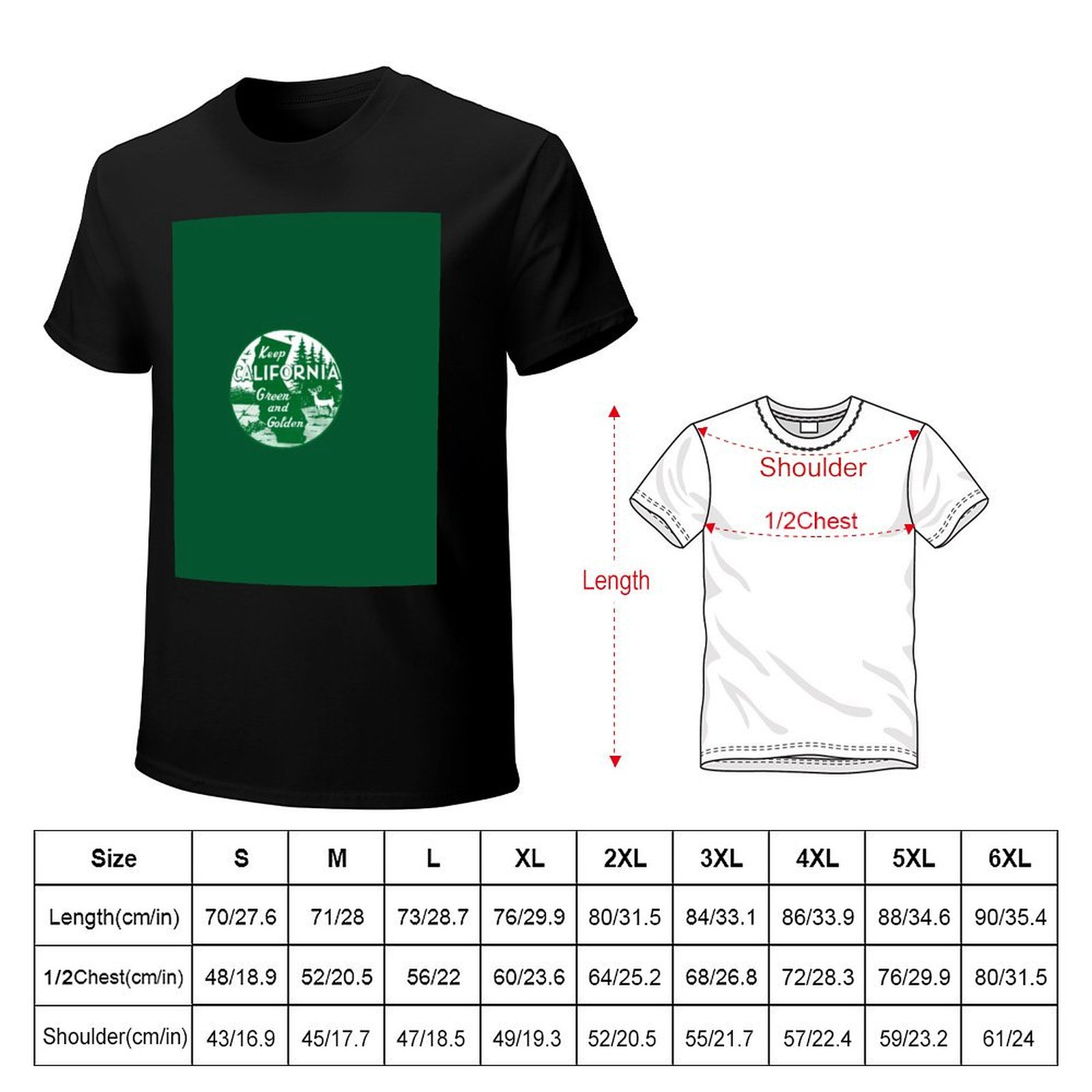 1960s Keep California Green an - Men'S Fashion 1960S บทวิจารณ์และราคา