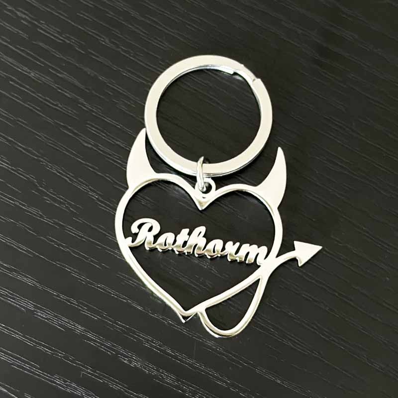 Customized Name Letter Keychai - Men'S Fashion Gold Chain บทวิจารณ์และราคา