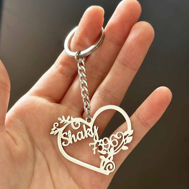 Customized Name Letter Keychai - Men'S Fashion Gold Chain บทวิจารณ์และราคา