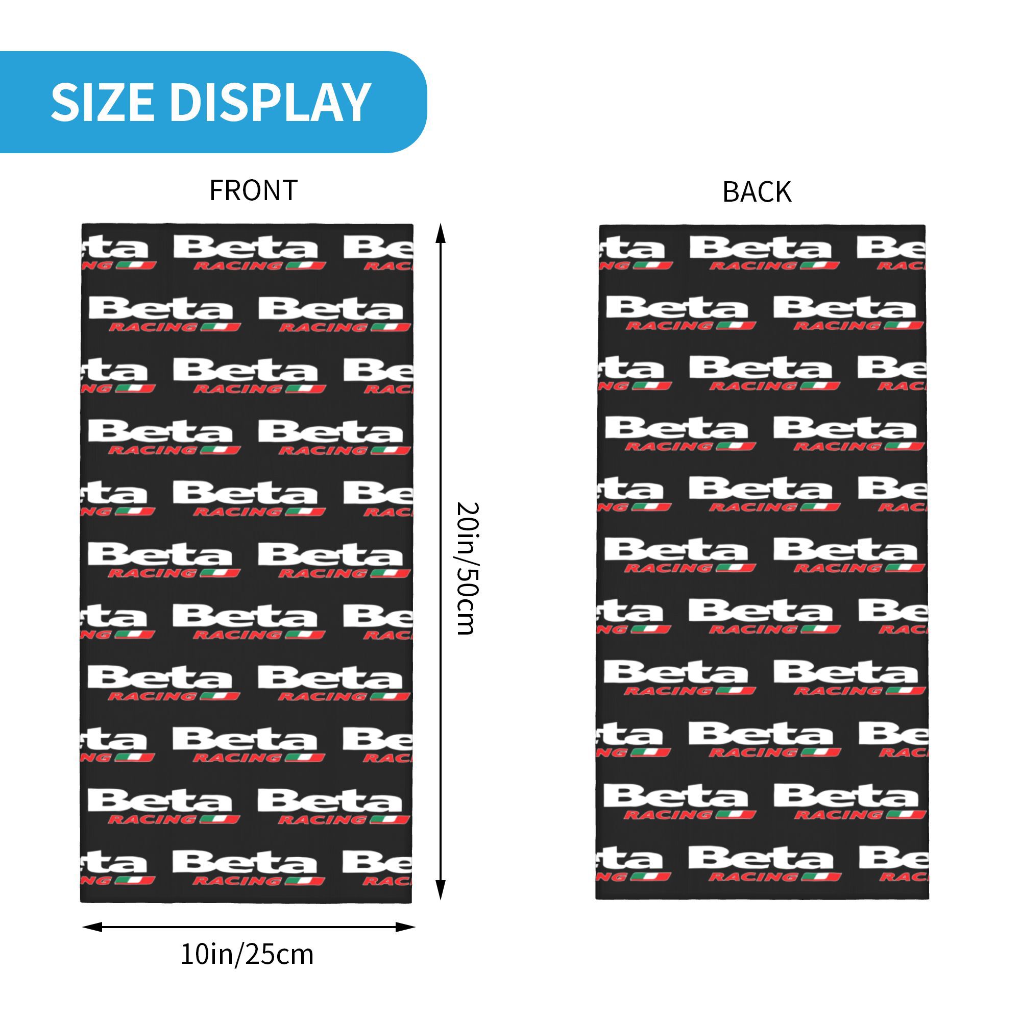 Custom B-Betas  Motor Bandana  - Men'S Fashion Logo บทวิจารณ์และราคา