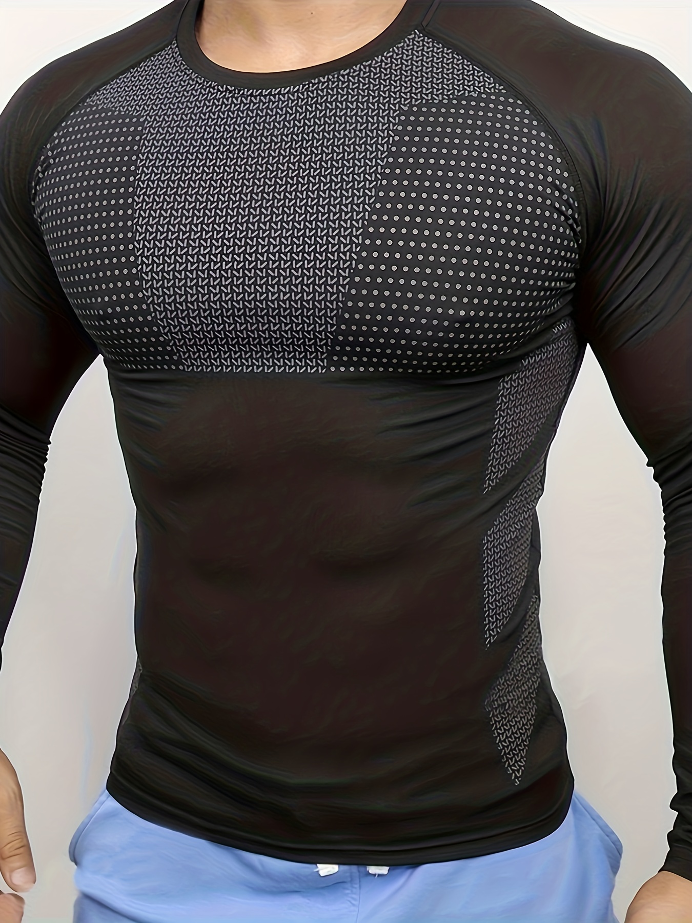 Men's autumn and winter thick  - Compression Shirt Workout บทวิจารณ์และราคา