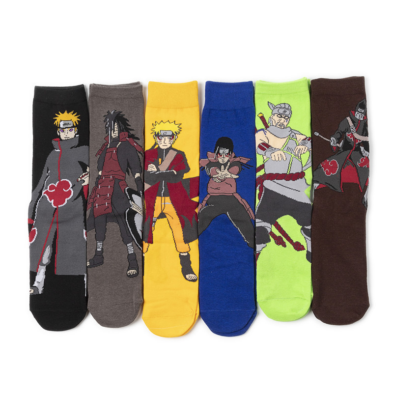 6Pairs for Naruto Mid length s - Men'S Fashion Accessories บทวิจารณ์และราคา