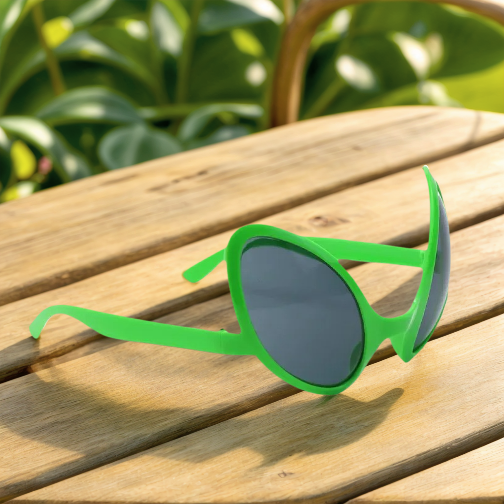 Green Alien Martian Quirky Sun - Men'S Fashion Accessories บทวิจารณ์และราคา