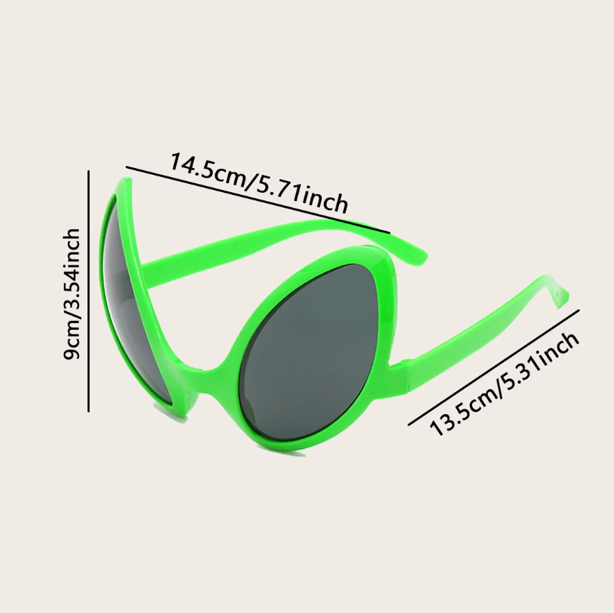 Green Alien Martian Quirky Sun - Men'S Fashion Accessories บทวิจารณ์และราคา