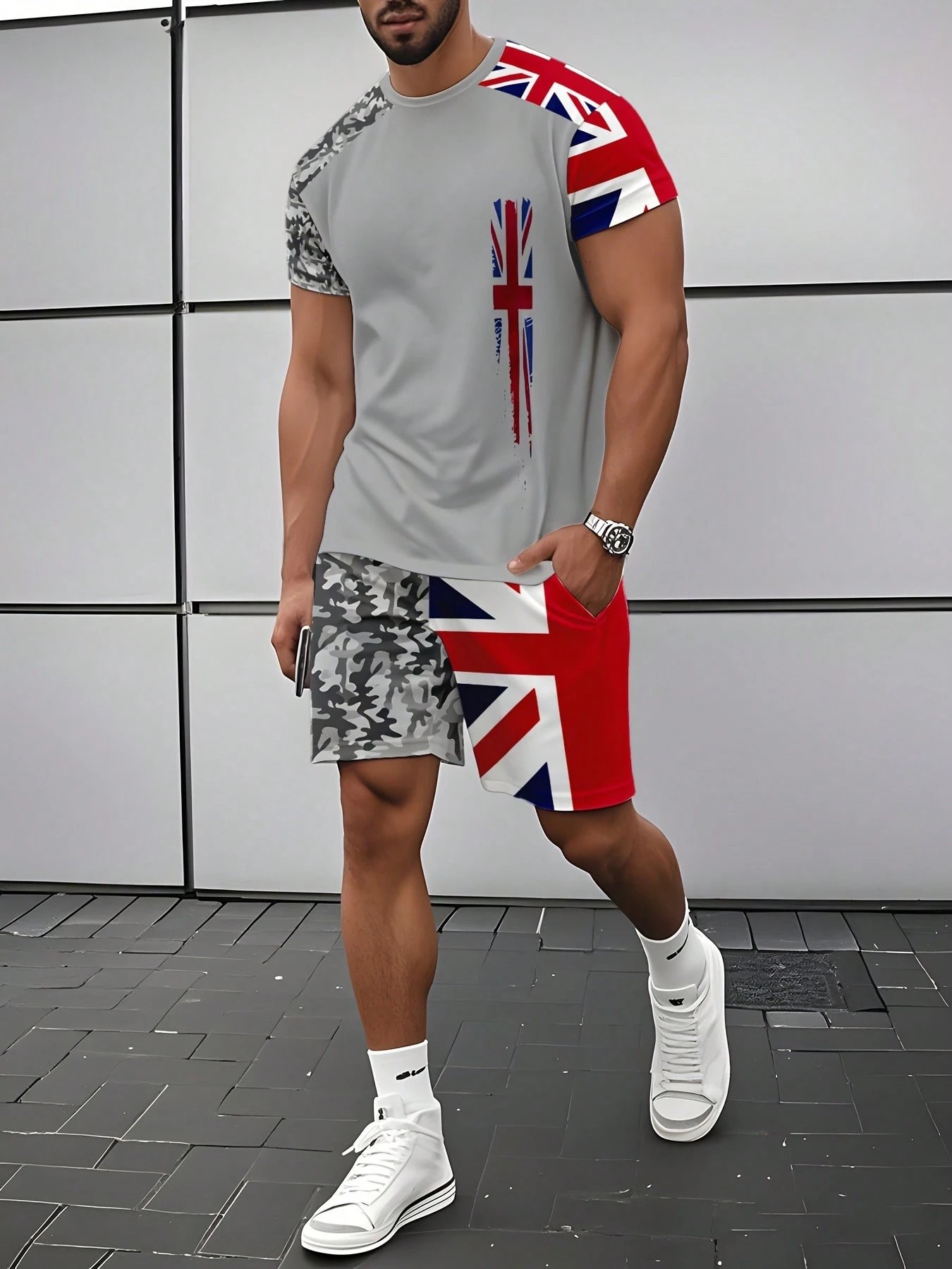 2026 Summer New Men's Short-Sl - Men'S Fashion For Summer 2026 บทวิจารณ์และราคา