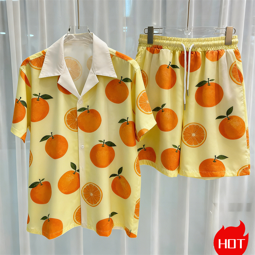 Digital Printed men's Set Fash - Quality Men'S Fashion บทวิจารณ์และราคา