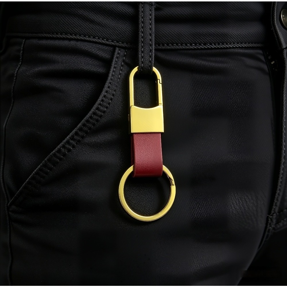Leather Waist Hanging Metal Ge - Men'S Fashion Gold Chain บทวิจารณ์และราคา