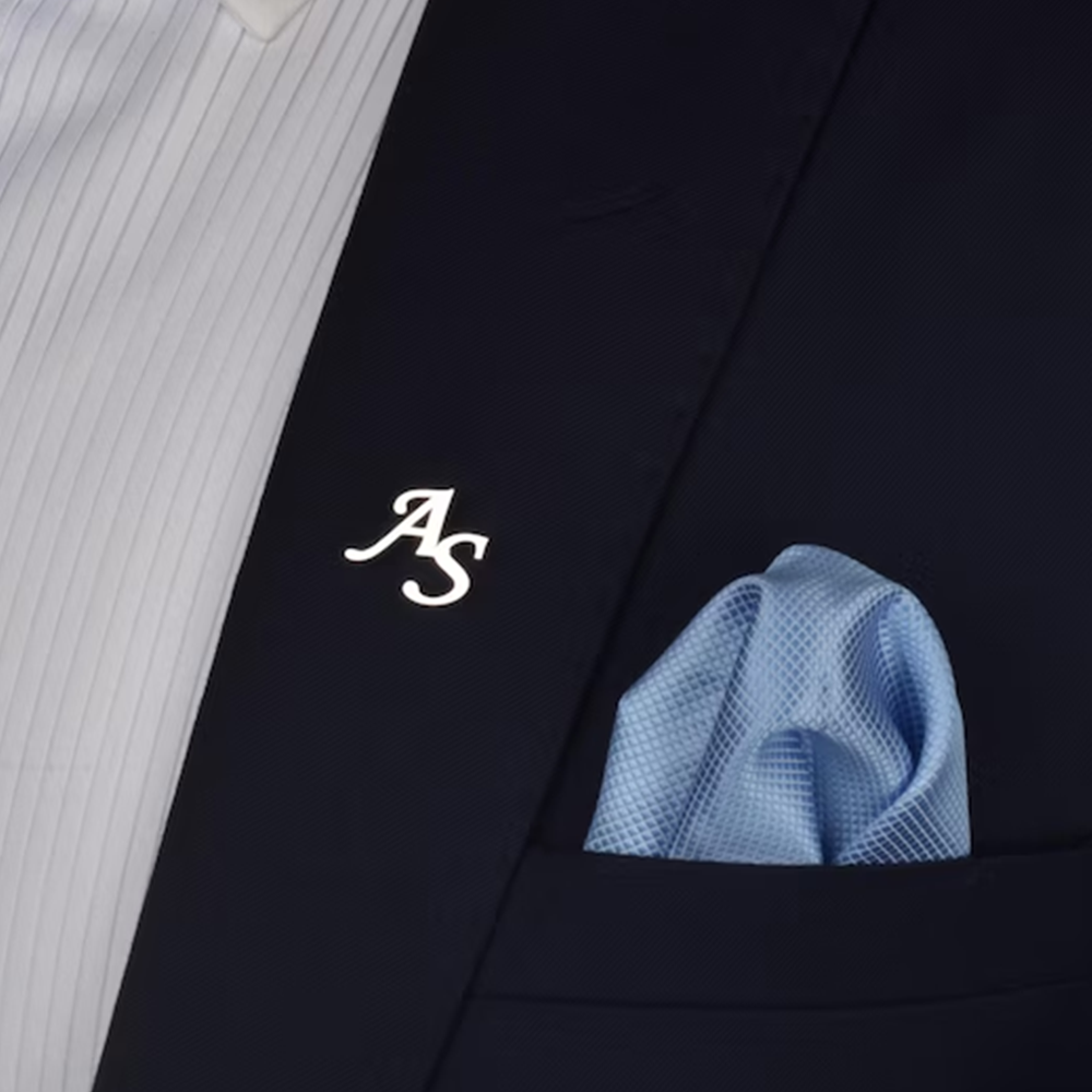 Custom Initials Brooch for Men - Mens Fashion Mullet บทวิจารณ์และราคา