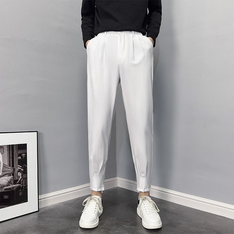 Baggy Suit Trousers for Men Su - Men'S Fashion Reviews บทวิจารณ์และราคา