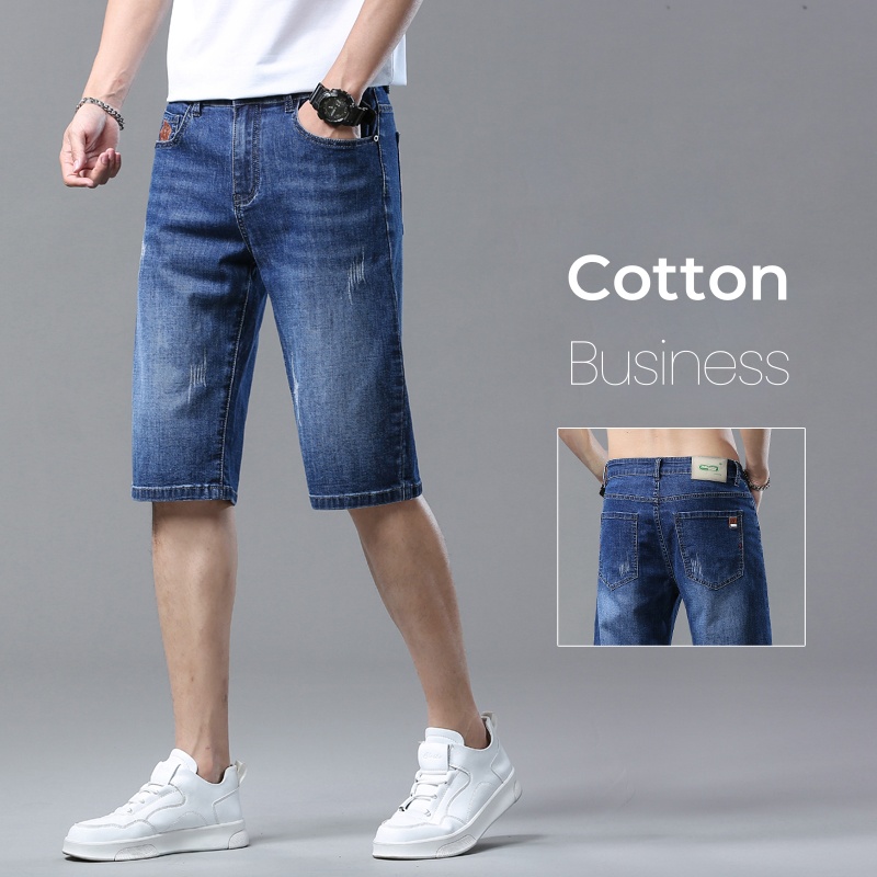 Men's Shorts Summer Straight D - Men'S Fashion Jeans บทวิจารณ์และราคา