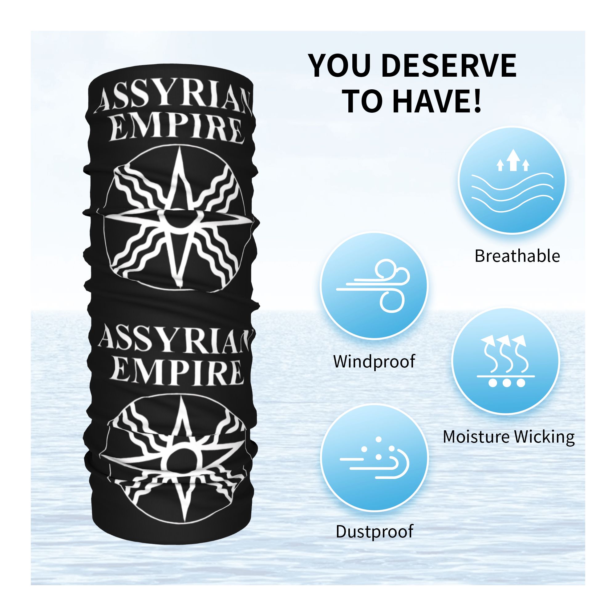 Assyrian Empire Symbol Shamath - Men'S Fashion Logo บทวิจารณ์และราคา