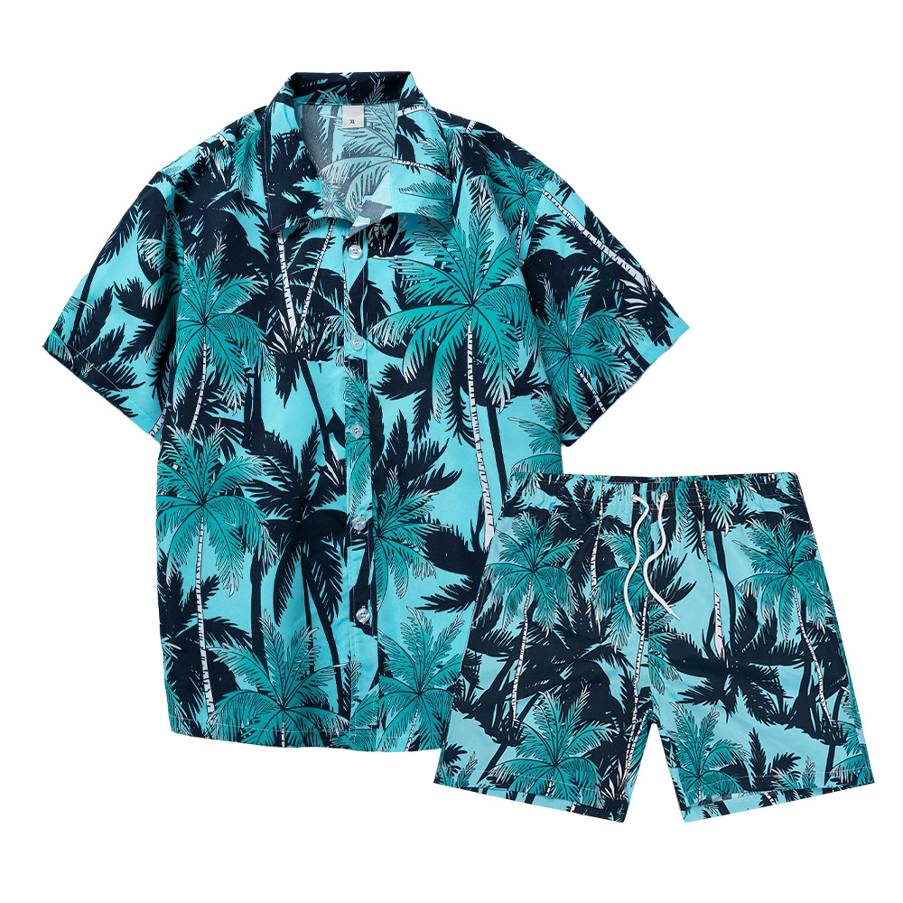 Hawaiian Coconut Tree 3D Print - Mens Fashion Trend บทวิจารณ์และราคา