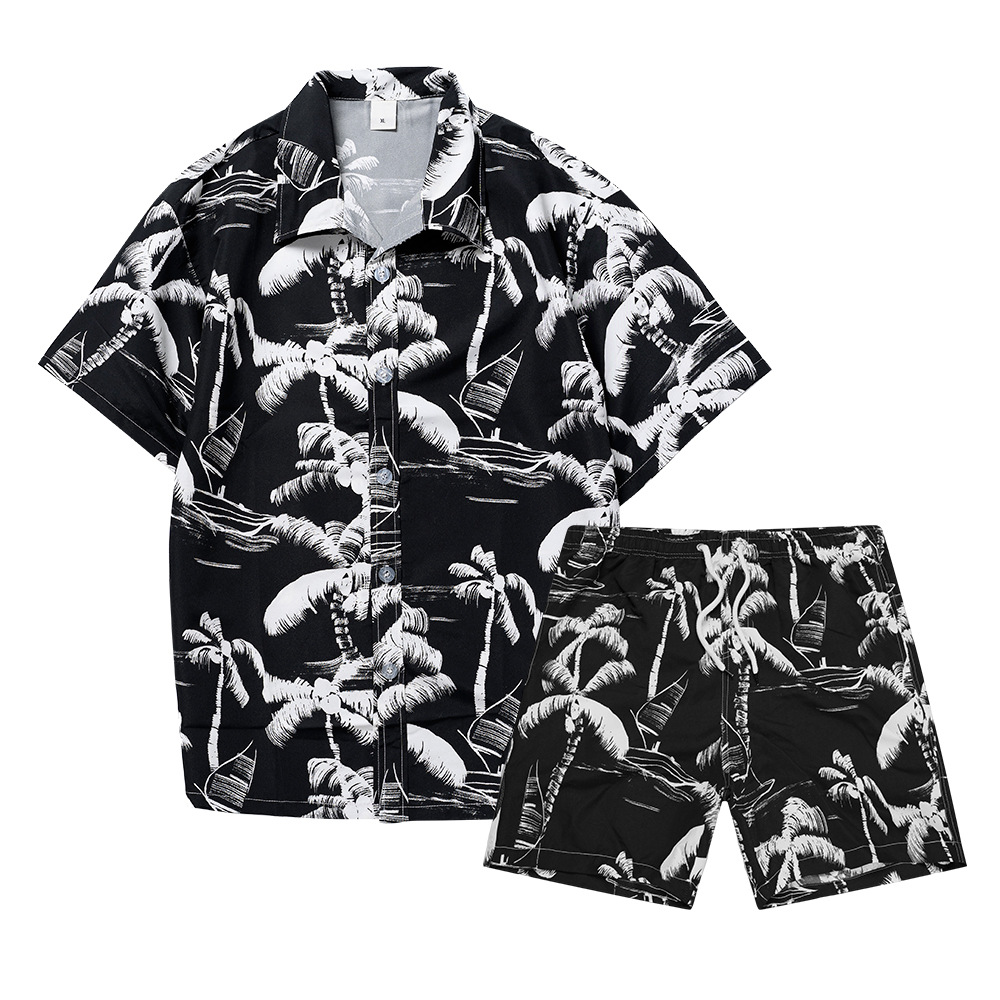 Hawaiian Coconut Tree 3D Print - Mens Fashion Trend บทวิจารณ์และราคา