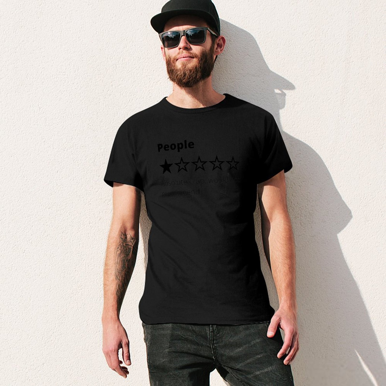 Review Of People T-Shirt Casua - Men'S Fashion Reviews บทวิจารณ์และราคา