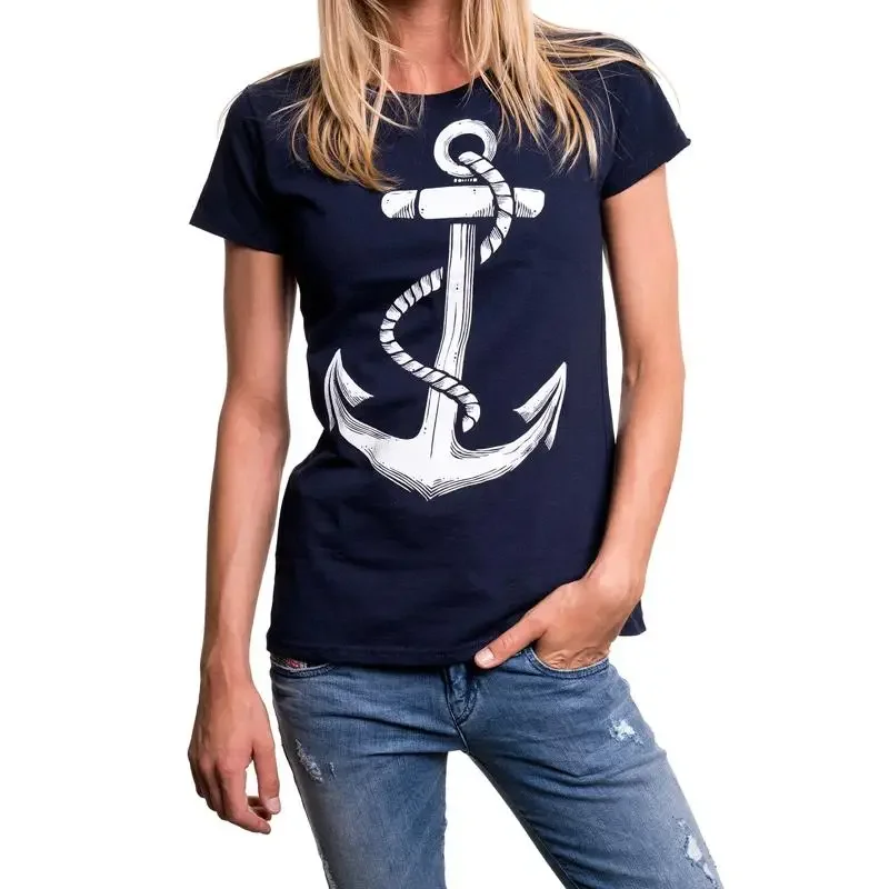 Anchor Women's Top T-Shirt Tat - Men'S Fashion Hamburg บทวิจารณ์และราคา