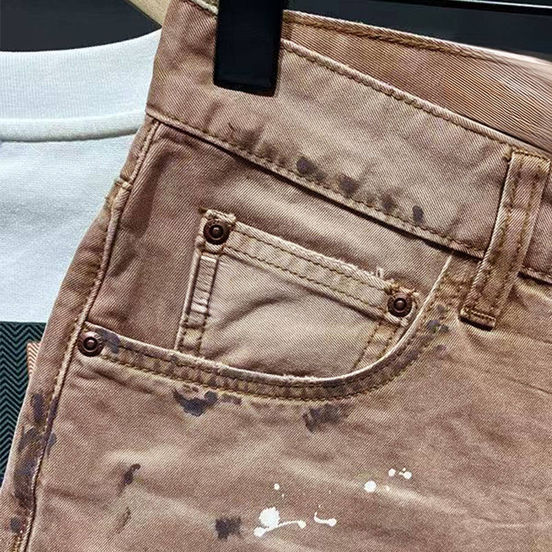 Hip-Hop Streetwear Men's Denim - Men'S Fashion Jeans บทวิจารณ์และราคา