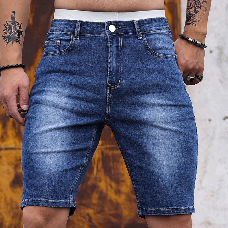 2026 Mens Stretch Denim Shorts - Men'S Fashion Jeans บทวิจารณ์และราคา