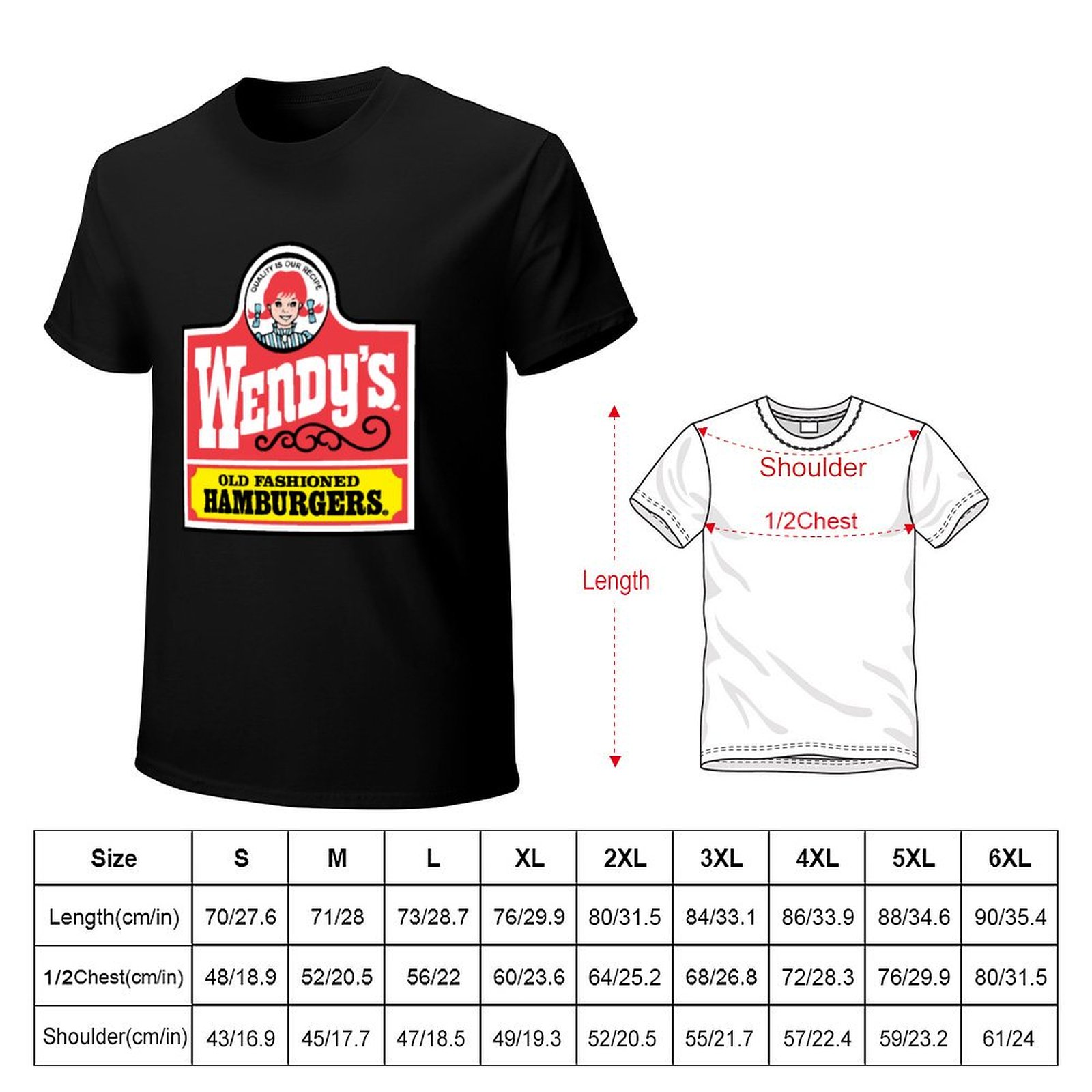 Wendy's retro old Fashioned Ha - Men'S Fashion Hamburg บทวิจารณ์และราคา