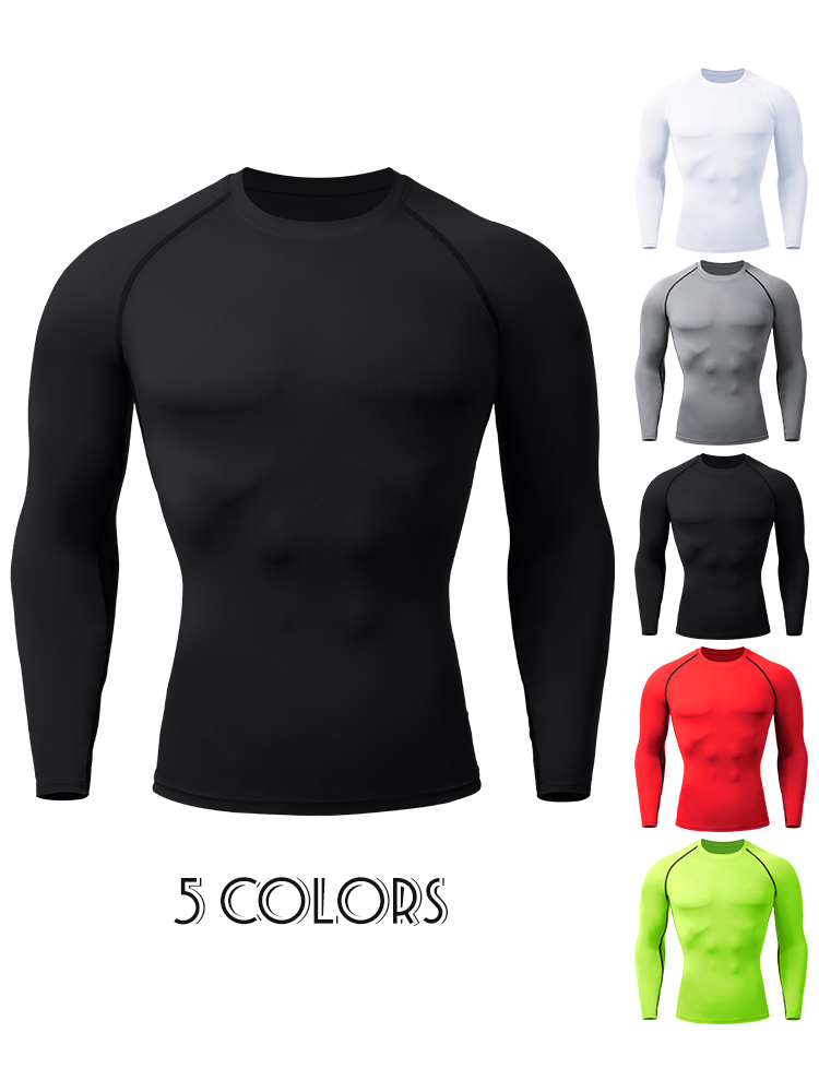 Compression Shirts Men's Rashg - Compression Shirt Workout บทวิจารณ์และราคา