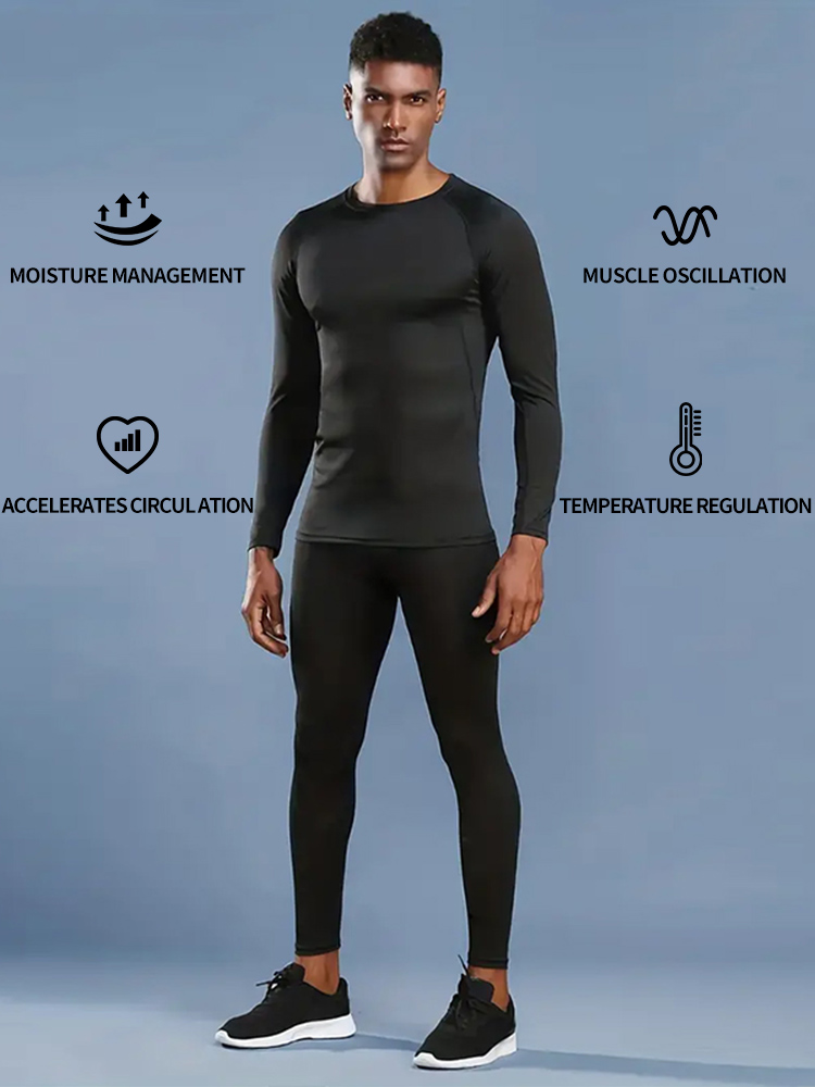 Compression Shirts Men's Rashg - Compression Shirt Workout บทวิจารณ์และราคา