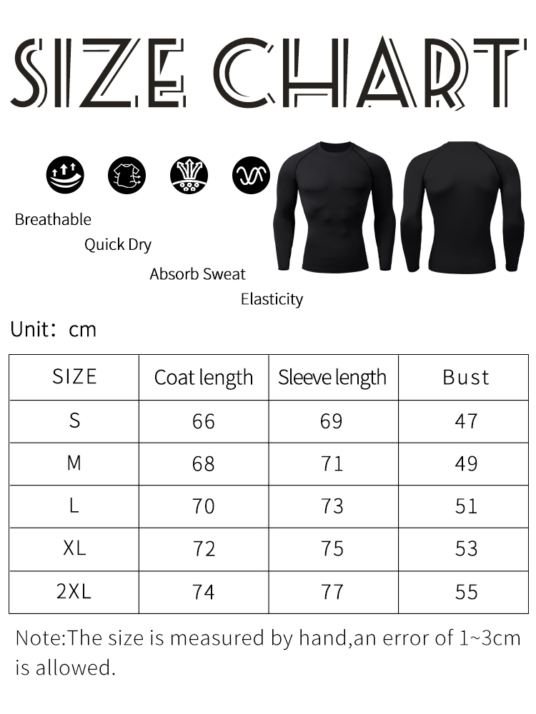 Compression Shirts Men's Rashg - Compression Shirt Workout บทวิจารณ์และราคา