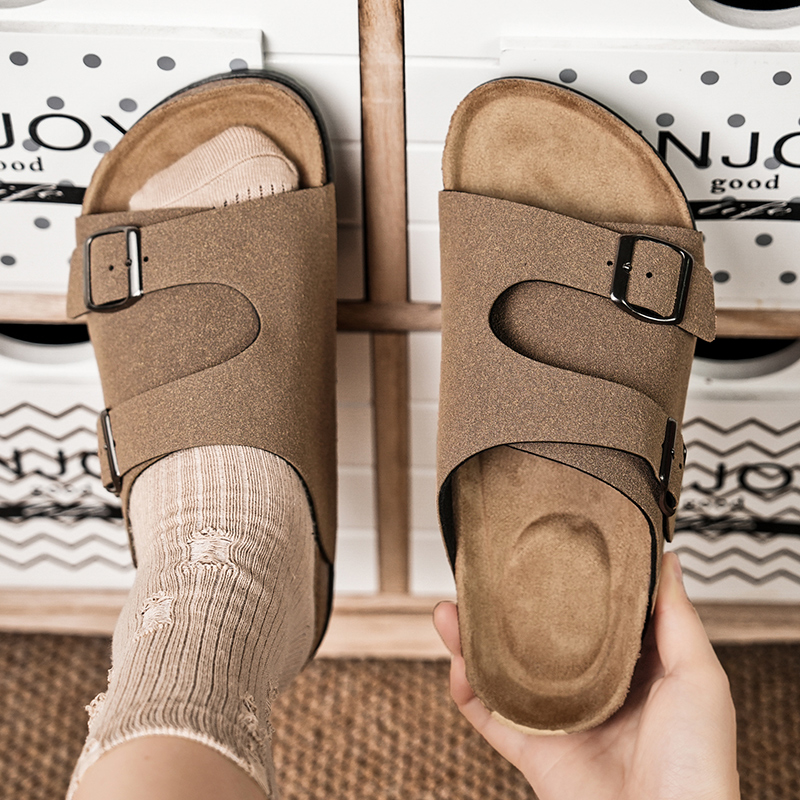 2026 Cork Slippers Men Summer  - Mens Fashion Mullet บทวิจารณ์และราคา