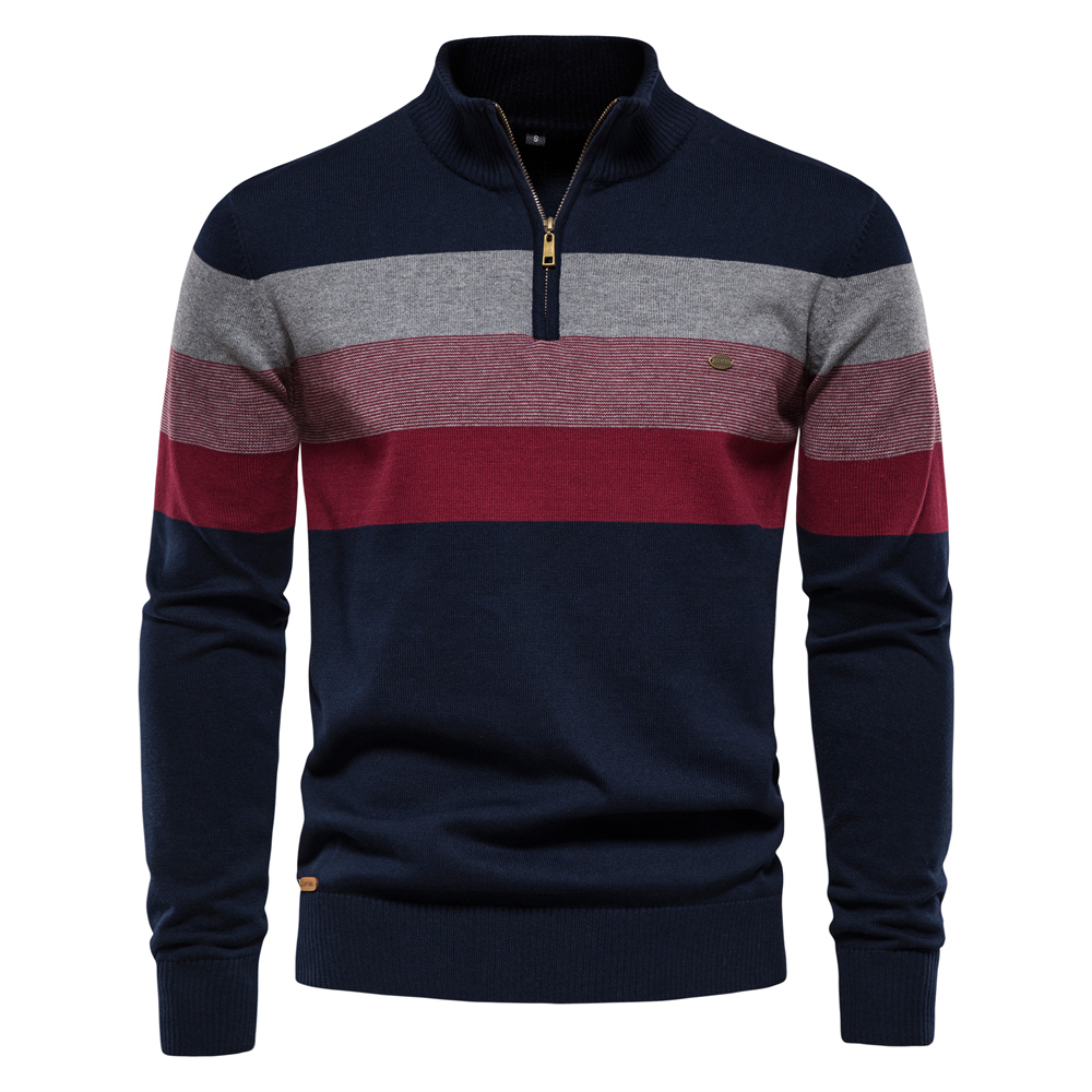 AIOPESON Men's Patchwork Pullo - Mens Fashion Mullet บทวิจารณ์และราคา
