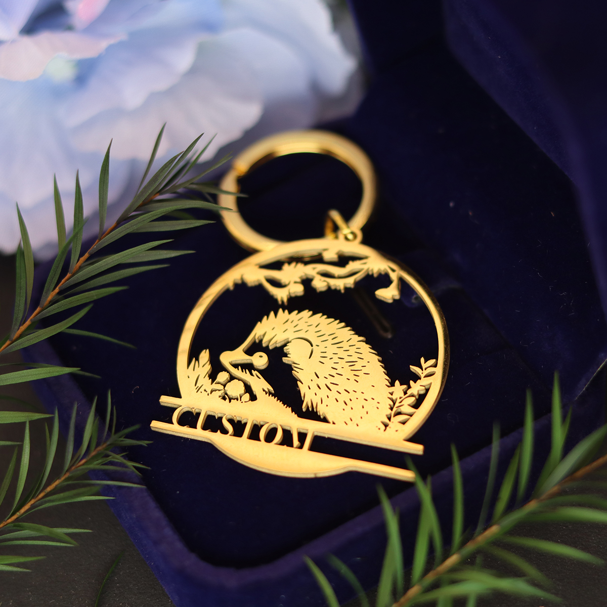 QIAMNI Custom Name Cute Hedgeh - Men'S Fashion Gold Chain บทวิจารณ์และราคา