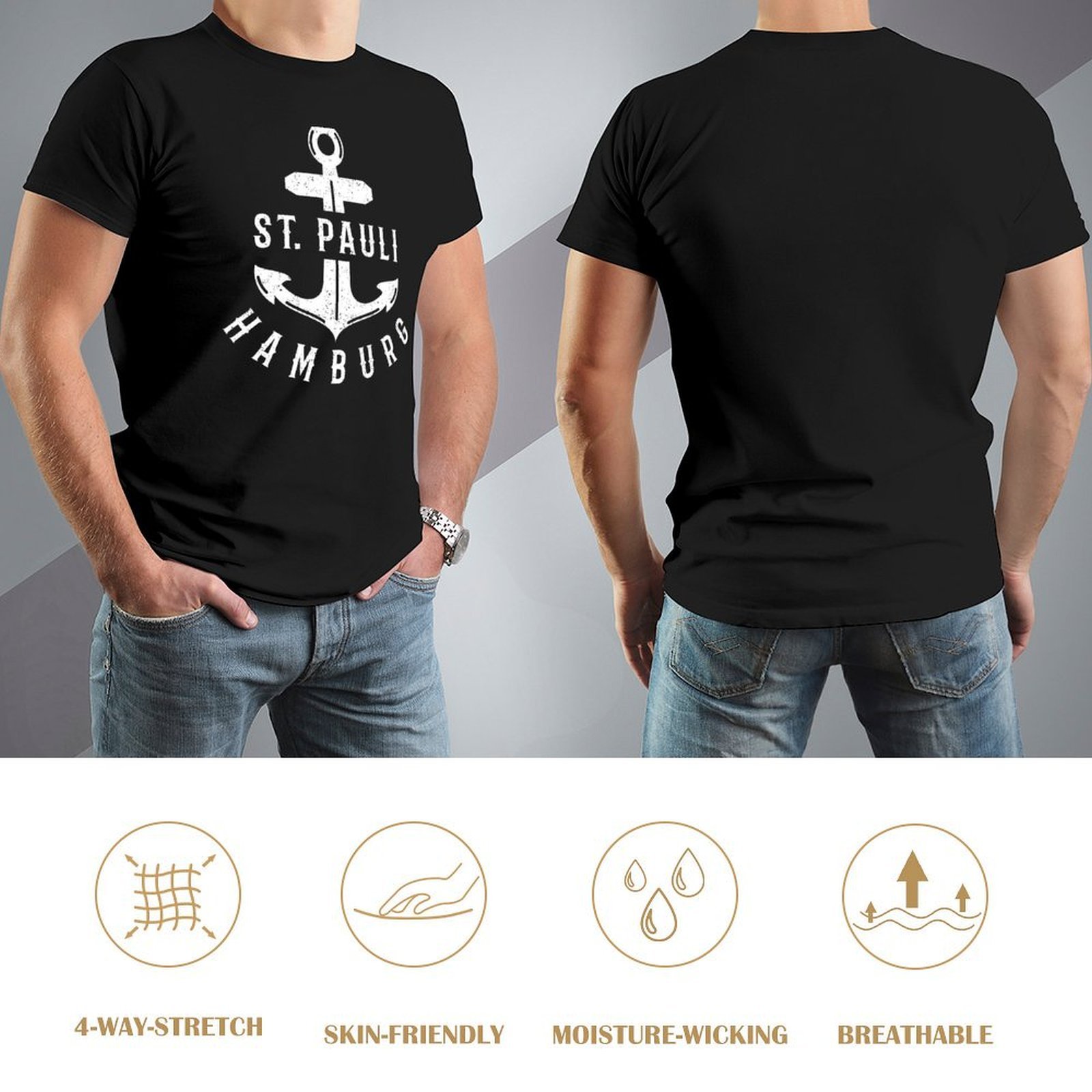 St. Pauli Hamburg Anchor Moin  - Men'S Fashion Hamburg บทวิจารณ์และราคา