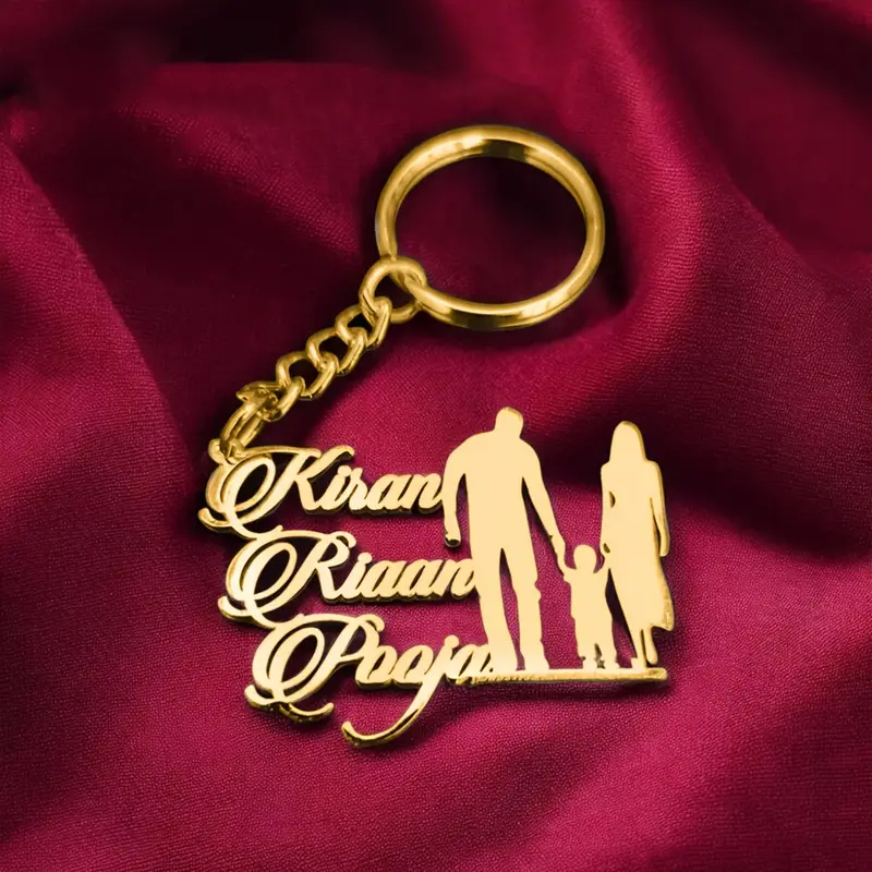 Custom Family Number Name Keyc - Men'S Fashion Gold Chain บทวิจารณ์และราคา