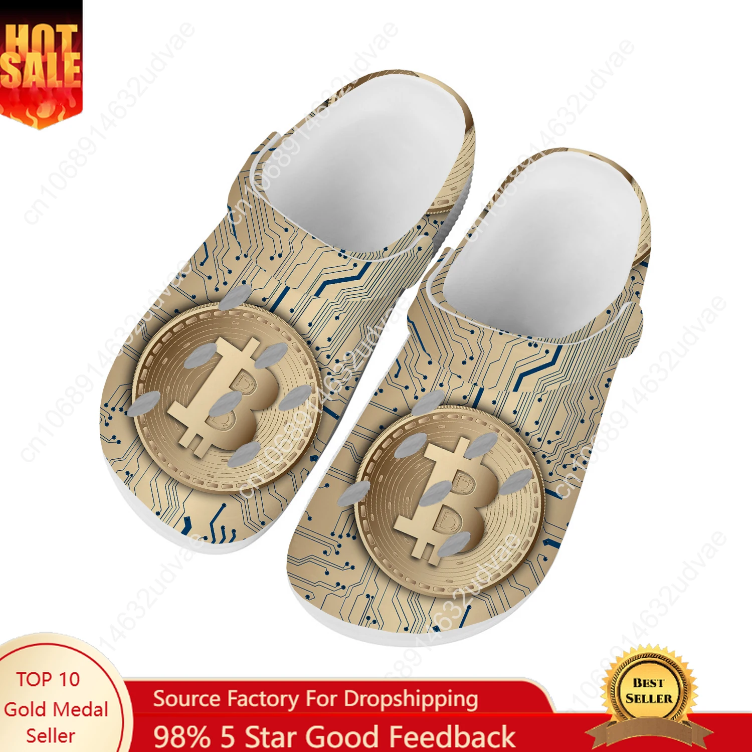 Bitcoin Water Shoes Men Women  - Men'S Fashion Shoes บทวิจารณ์และราคา