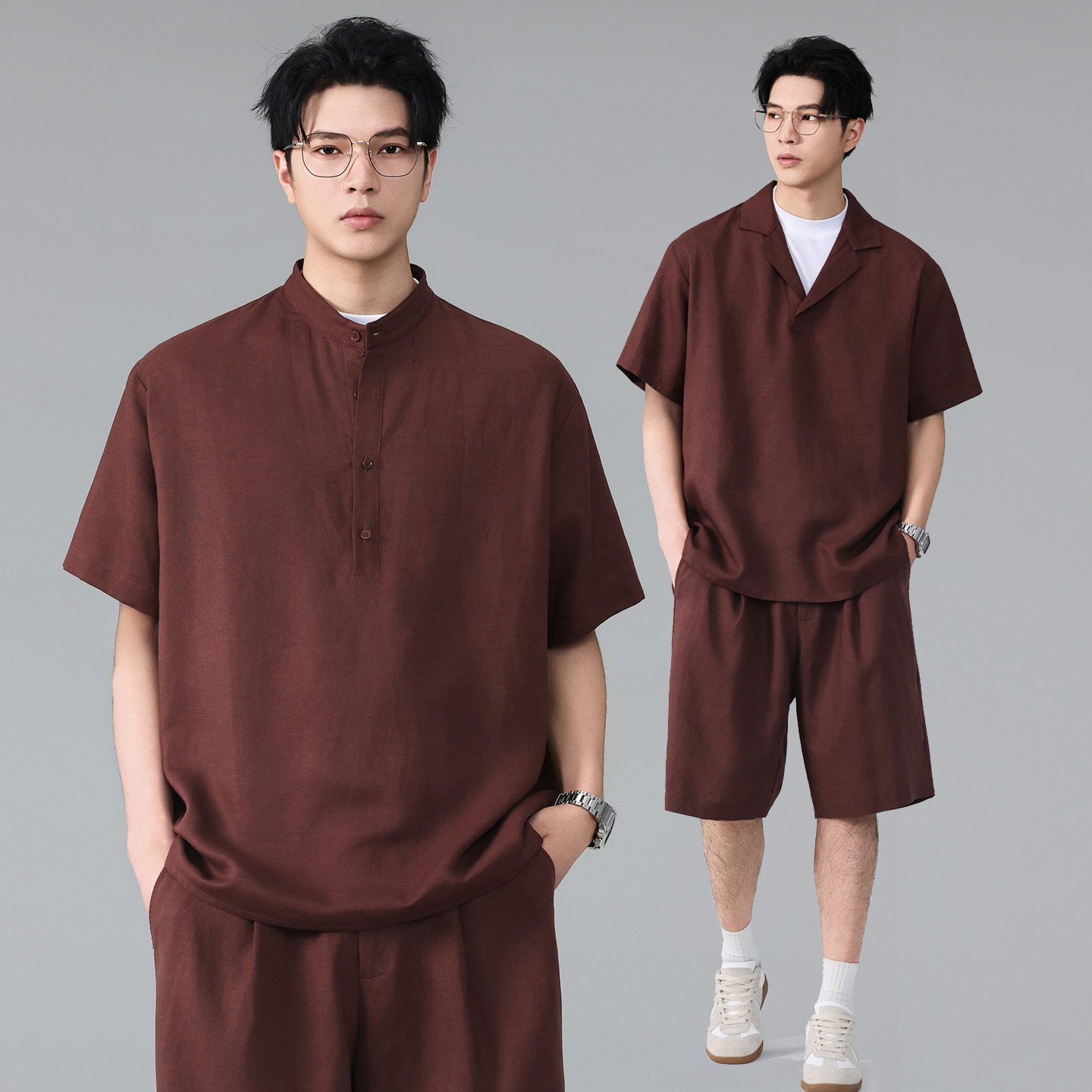 Men Summer Vintage Lightweight - Track Suit Men บทวิจารณ์และราคา