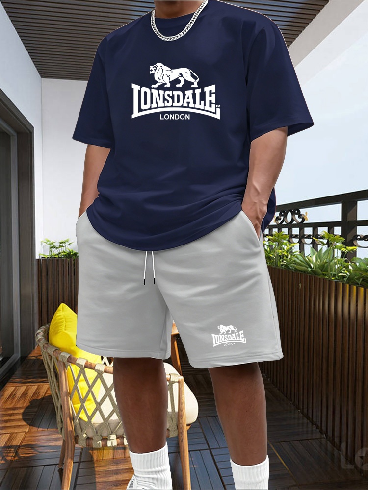 Men's Summer Beach Sports Suit - Quality Men'S Fashion บทวิจารณ์และราคา